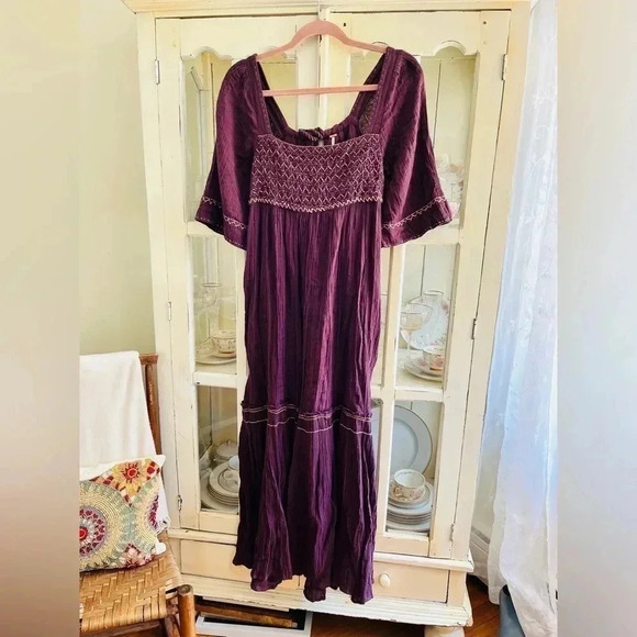 Free People I'm The One Maxi Dress Size Small NWT - Picture 2 of 5